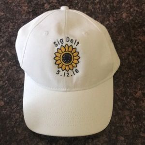 Sigma Delta Tau (SDT) Sunflower Hat